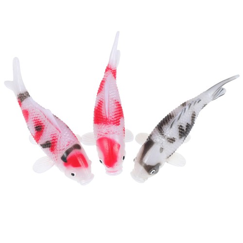 Pcs mini statuette di pesci - 3,