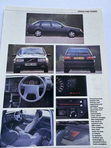 Original volvo 440 turbo - original,