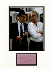 Dennis Waterman Autograph Display - Minder