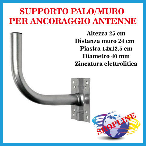 Supporto per antenna staffa - supporto,