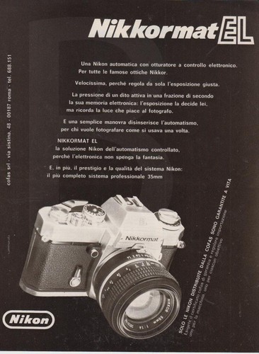 Advertising pubblicità nikon - advertising,