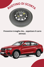 Ruotino di Scorta 18" per BMW X4 F26 (2014-2017) - 145/80R18