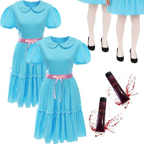 Ghost twins duo abito blu - duo,