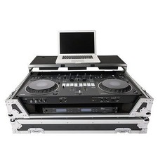 MAGMA DJ Controller Workstation Pioneer DDJ-REV5 WHEELS FLIGHT CASE CON RUOTE