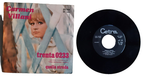 125 disco giri carmen - 125,