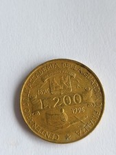 Moneta 200 Lire 1996