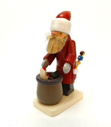 Babbo natale con - con, regalo