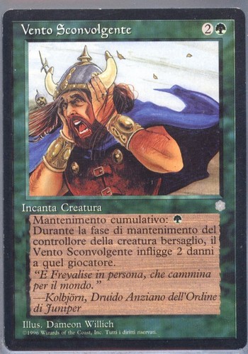 Mtg magic vento - mtg, sconvolgente