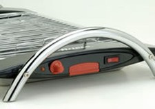 Ariete 732 Grill Da tavolo Elettrico Nero, Argento 2000 W