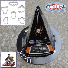 Wilton - Set 6 mini tagliapasta Halloween