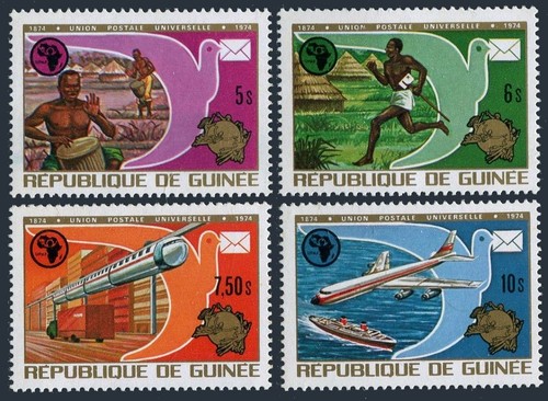 Guinea 672 675 mnh - 672-675,, michel