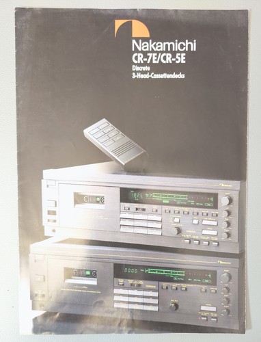 Nakamichi cr 5e - nakamichi, cr-7e