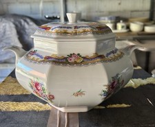 Zuppiera Antica Decorata Limoges