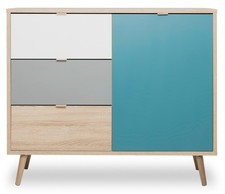 Madia CALIOPE a 3 cassetti e 1