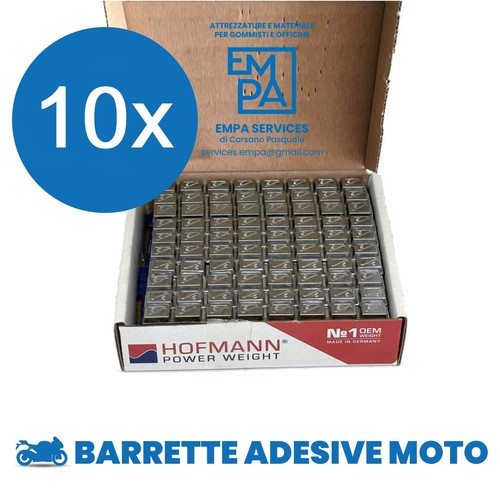 10pz barrette pesi adesivi - pesi,
