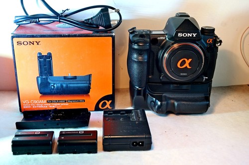 Sony a850 con battery - con, grip