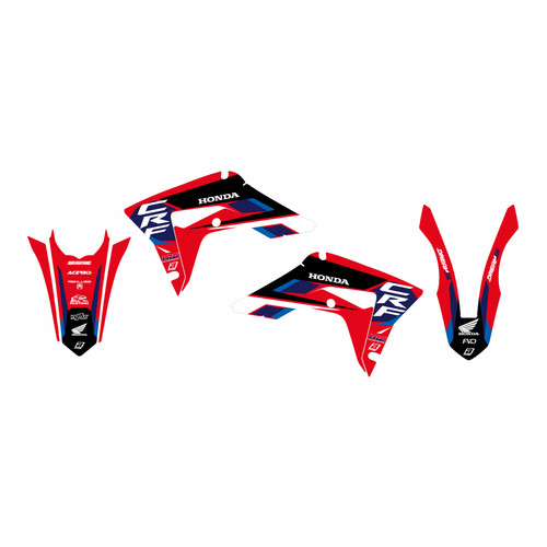 Kit adesivi grafiche honda - adesivi,