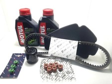 KIT TAGLIANDO PER PIAGGIO BEVERLY 250 CON CINGHIA RULLI ORIGINALE 2006 2007 2008