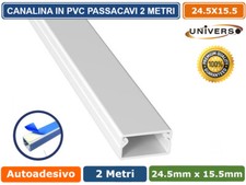10 PEZZI CANALINA PASSACAVI