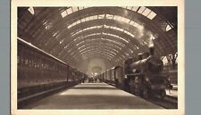 Milano la nuova Stazione Tettoia centrale Treno a Vapore F. piccolo non spedita