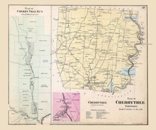 1865 Map of Cherrytree