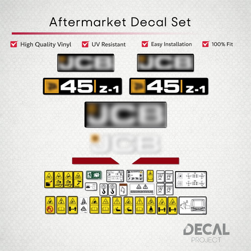 Set decalcomanie aftermarket