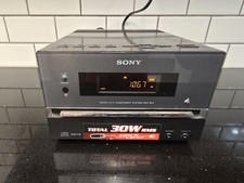 Sony CMT-BX1 Micro Hi-Fi Component Stereo AM FM Lettore CD MP3 con Antenna FM FUNZIONANTE