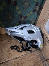 Casco MTB Poc tectal race mips grande xl 59-62cm argento argentite 