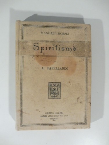 Spriritismo pappalardo - a.,
