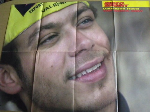 Poster valentino rossi 53x70 - valentino,