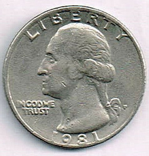 états unis dollar - ¼,