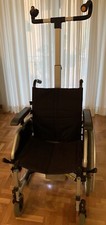 Montascale a ruote Medimec modello S-Max per disabili con carrozzina