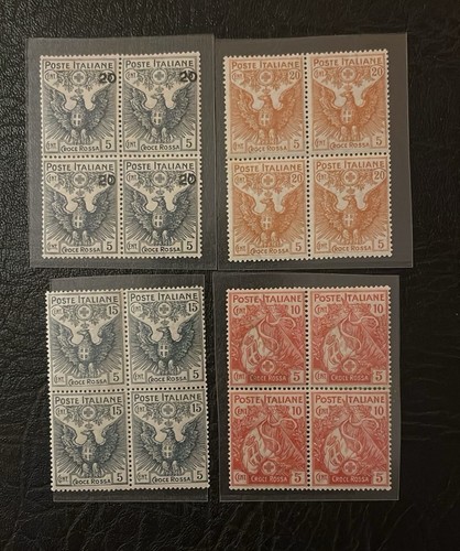 Italiaregno 1915 serie - 1915-serie, croce