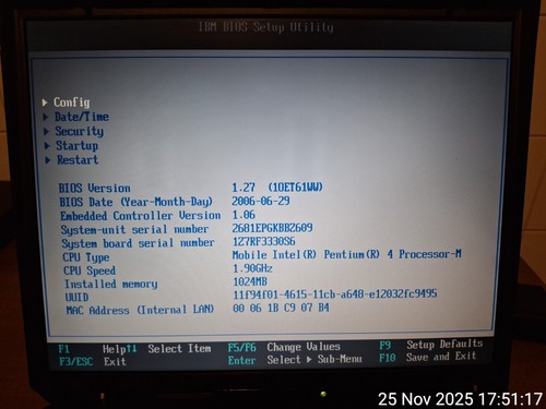 Portatile ibm thinkpad type - thinkpad,