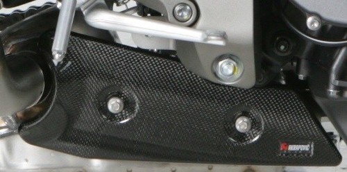 Akrapovic scudo termico - scudo,