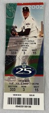 Biglietto MLB 2002 07/02 KC