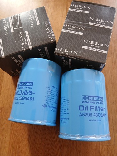 Coppia sei filtri olio diesel