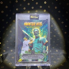 Maglia 2025 Nick Kurtz Wildcard Haunted Hits RC Frankenstein partita!!