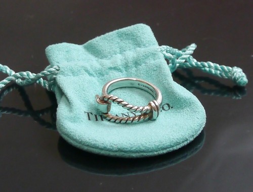Autentico anello tiffany co - autentico, &