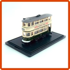modellino tram scala 1:87 die cast oxford omnibus north pier modellismo vintage