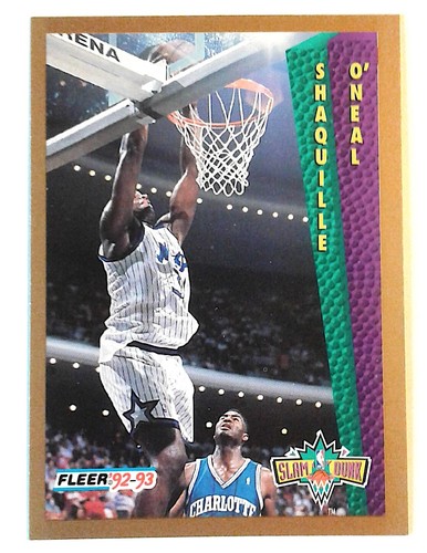 Shaq neal 1992 - fleer, rookie