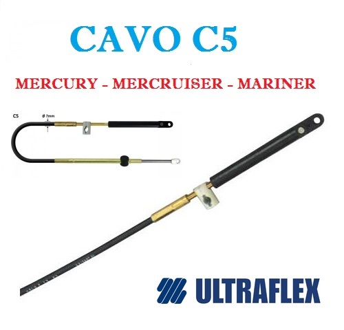Cavo telecomando ultraflex - telecomando, c5