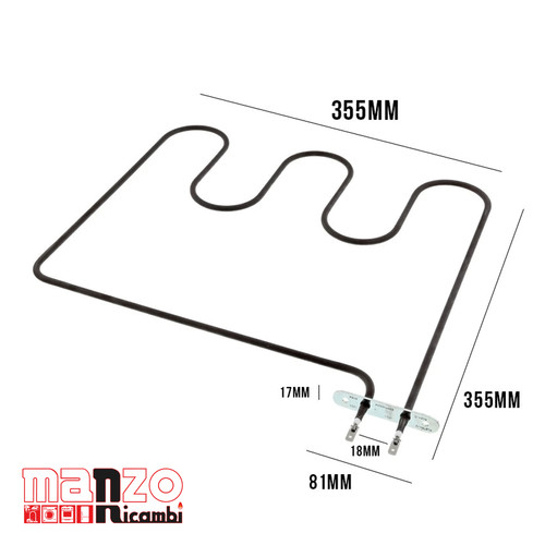 Resistenza inferiore 1000w - resistenza,