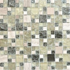 Mosaico IN Vetro Pietra