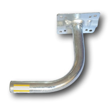 PALO A PIPA FISSAGGIO PARABOLA