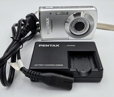 Fotocamera Pentax Optio M30 7,1 megapixel testata batteria e caricatore