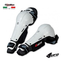 GINOCCHIERA MOTOCROSS UFO DH-FR-BMX LUNGA COLORE BIANCO MTP6104H2#W