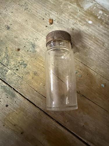 Contenitore vetro vintage - contenitore,