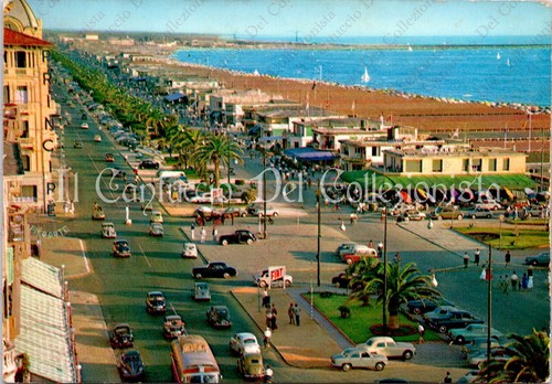 1960 viareggio viali lungomare - viareggio,