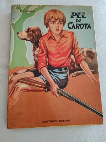 Vecchio libro pel - vecchio, carota